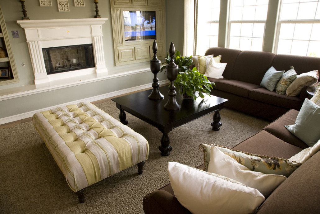 LivingroomwithanHDTVandafireplace.