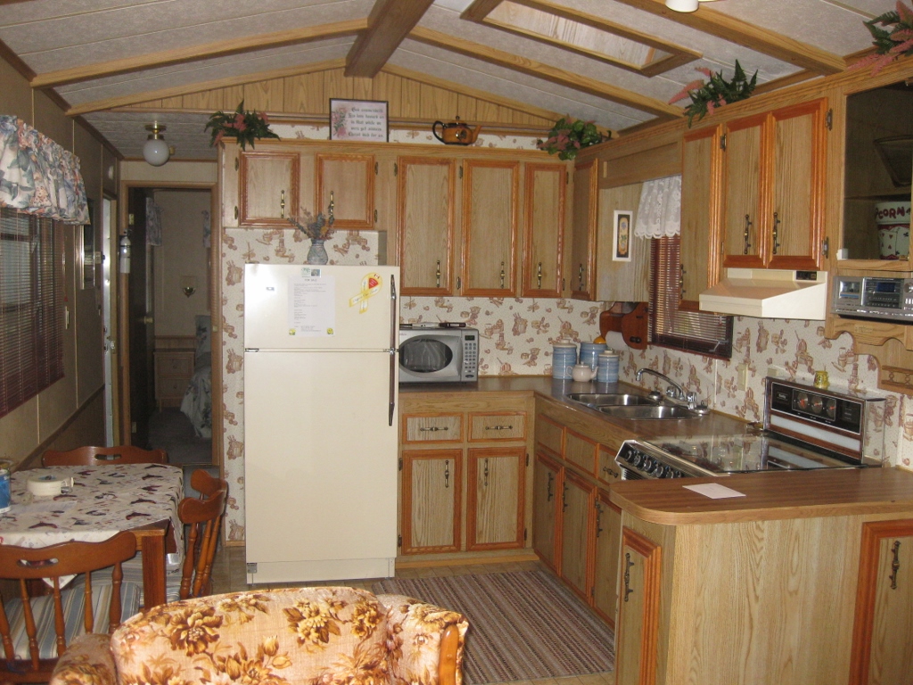 Staging - Trailer Kitchen Before Realty Difference Staging