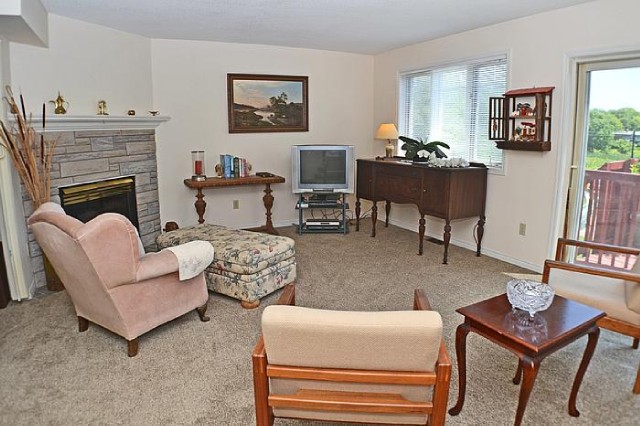 Main floor family room before